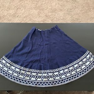 Blue Rain Skirt